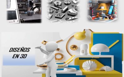DISEÑO 3D, IMPRESIÓN 3D Y MECANIZADO CNC.